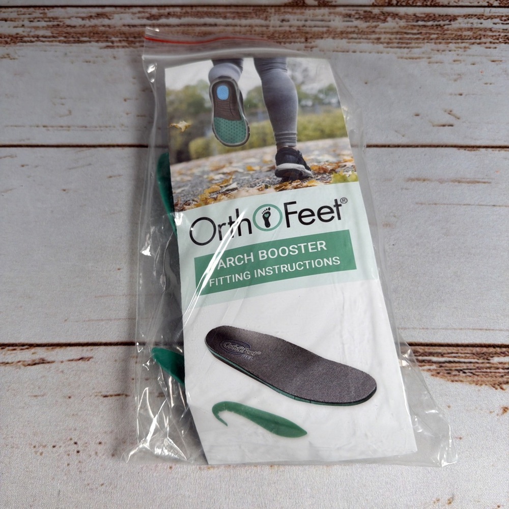 Orthofeet Arch Booster Insert with Fitting Instructions Adults Support NEW